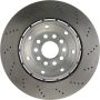 CENTRIC PARTS 128.33082 Centric Premium OE Style Drilled Brake Rotor