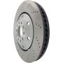 CENTRIC PARTS 128.33082 Centric Premium OE Style Drilled Brake Rotor