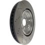 CENTRIC PARTS 128.33082 Centric Premium OE Style Drilled Brake Rotor