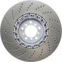 CENTRIC PARTS 128.34081 Centric Premium OE Style Drilled Brake Rotor