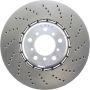 CENTRIC PARTS 128.34081 Centric Premium OE Style Drilled Brake Rotor