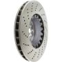 CENTRIC PARTS 128.34081 Centric Premium OE Style Drilled Brake Rotor