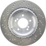 CENTRIC PARTS 128.34087 Centric Premium OE Style Drilled Brake Rotor