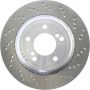 CENTRIC PARTS 128.34087 Centric Premium OE Style Drilled Brake Rotor