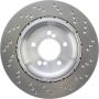 CENTRIC PARTS 128.34088 Centric Premium OE Style Drilled Brake Rotor
