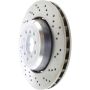 CENTRIC PARTS 128.34105 Centric Premium OE Style Drilled Brake Rotor