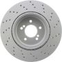 CENTRIC PARTS 128.34110 Centric Premium OE Style Drilled Brake Rotor
