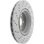 CENTRIC PARTS 128.34111 Centric Premium OE Style Drilled Brake Rotor