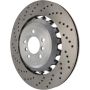 CENTRIC PARTS 128.34152 Centric Premium OE Style Drilled Brake Rotor