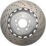 CENTRIC PARTS 128.34153 Centric Premium OE Style Drilled Brake Rotor