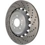 CENTRIC PARTS 128.34153 Centric Premium OE Style Drilled Brake Rotor