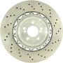 CENTRIC PARTS 128.34161 Centric Premium OE Style Drilled Brake Rotor
