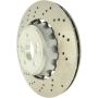 CENTRIC PARTS 128.34161 Centric Premium OE Style Drilled Brake Rotor