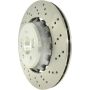 CENTRIC PARTS 128.34162 Centric Premium OE Style Drilled Brake Rotor