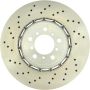 CENTRIC PARTS 128.34163 Centric Premium OE Style Drilled Brake Rotor