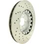CENTRIC PARTS 128.34163 Centric Premium OE Style Drilled Brake Rotor