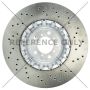CENTRIC PARTS 128.34164 Centric Premium OE Style Drilled Brake Rotor