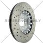 CENTRIC PARTS 128.34164 Centric Premium OE Style Drilled Brake Rotor