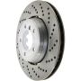 CENTRIC PARTS 128.34170 Centric Premium OE Style Drilled Brake Rotor