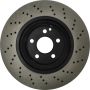 CENTRIC PARTS 128.35038 Centric Premium OE Style Drilled Brake Rotor