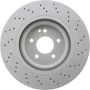 CENTRIC PARTS 128.35046 Centric Premium OE Style Drilled Brake Rotor