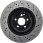 CENTRIC PARTS 128.35049 Centric Premium OE Style Drilled Brake Rotor