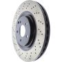 CENTRIC PARTS 128.35052 Centric Premium OE Style Drilled Brake Rotor