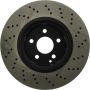 CENTRIC PARTS 128.35064 Centric Premium OE Style Drilled Brake Rotor