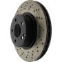CENTRIC PARTS 128.35064 Centric Premium OE Style Drilled Brake Rotor