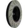CENTRIC PARTS 128.35064 Centric Premium OE Style Drilled Brake Rotor