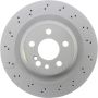 CENTRIC PARTS 128.35067 Centric Premium OE Style Drilled Brake Rotor