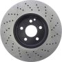 CENTRIC PARTS 128.35069 Centric Premium OE Style Drilled Brake Rotor