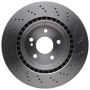 CENTRIC PARTS 128.35077 Centric Premium OE Style Drilled Brake Rotor