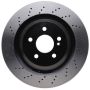 CENTRIC PARTS 128.35077 Centric Premium OE Style Drilled Brake Rotor