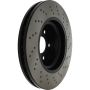 CENTRIC PARTS 128.35078 Centric Premium OE Style Drilled Brake Rotor