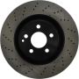 CENTRIC PARTS 128.35095 Centric Premium OE Style Drilled Brake Rotor