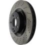 CENTRIC PARTS 128.35095 Centric Premium OE Style Drilled Brake Rotor