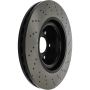 CENTRIC PARTS 128.35095 Centric Premium OE Style Drilled Brake Rotor
