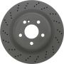 CENTRIC PARTS 128.35096 Centric Premium OE Style Drilled Brake Rotor