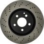 CENTRIC PARTS 128.35099 Centric Premium OE Style Drilled Brake Rotor