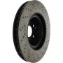 CENTRIC PARTS 128.35099 Centric Premium OE Style Drilled Brake Rotor