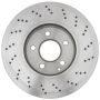 CENTRIC PARTS 128.35109 Centric Premium OE Style Drilled Brake Rotor