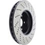 CENTRIC PARTS 128.35110 Centric Premium OE Style Drilled Brake Rotor