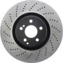 CENTRIC PARTS 128.35118 Centric Premium OE Style Drilled Brake Rotor