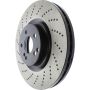 CENTRIC PARTS 128.35118 Centric Premium OE Style Drilled Brake Rotor