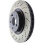 CENTRIC PARTS 128.35120 Centric Premium OE Style Drilled Brake Rotor