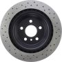 CENTRIC PARTS 128.35127 Centric Premium OE Style Drilled Brake Rotor