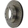 CENTRIC PARTS 128.37029 Centric Premium OE Style Drilled Brake Rotor