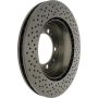 CENTRIC PARTS 128.37029 Centric Premium OE Style Drilled Brake Rotor