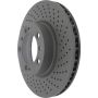 CENTRIC PARTS 128.37035 Centric Premium OE Style Drilled Brake Rotor